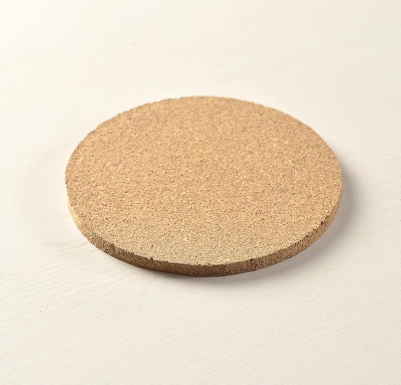 cork coasters for drinks set of 8 pcs 5mm thickness